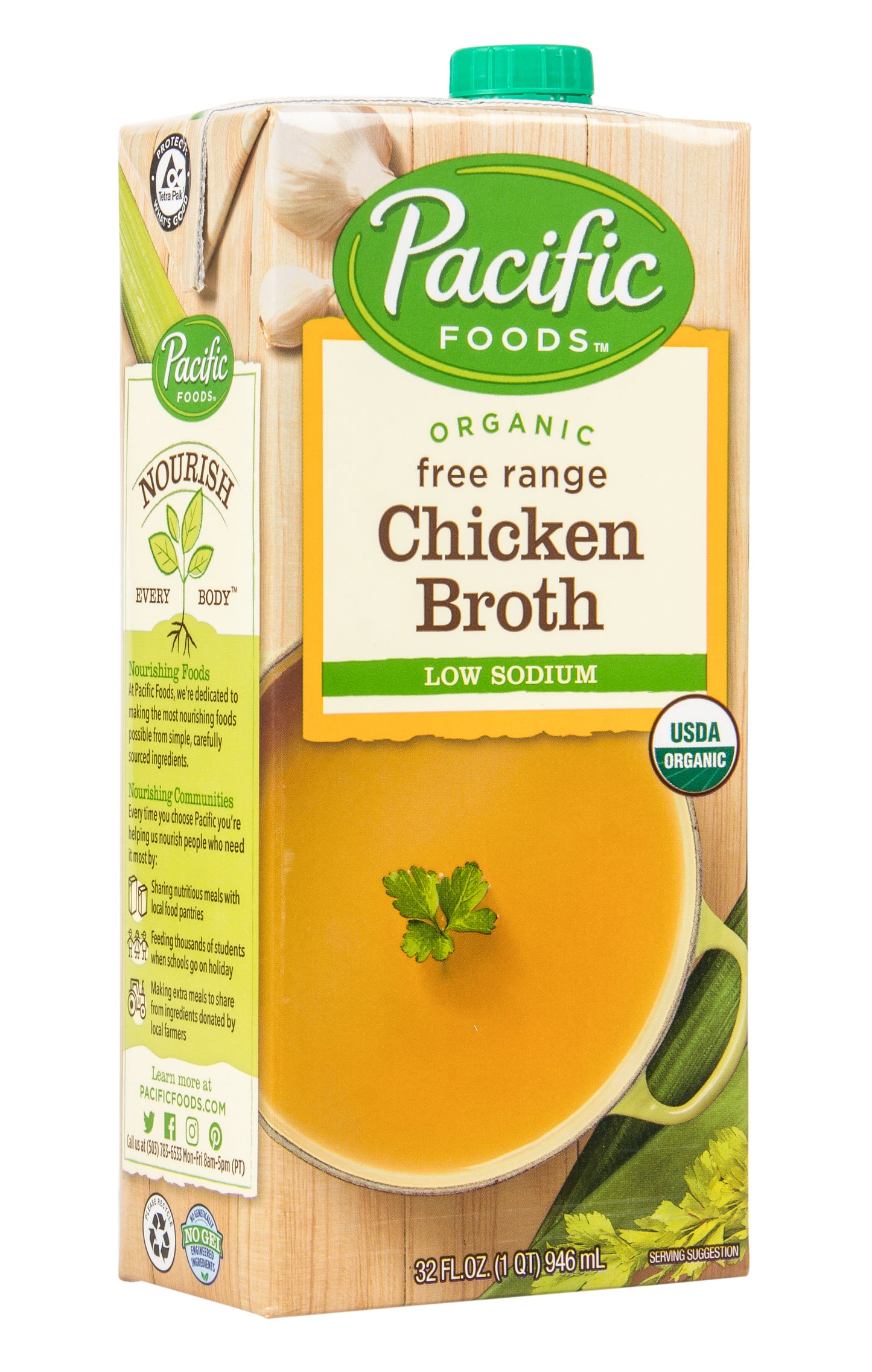 Chicken Broth, Low Sodium, Organic