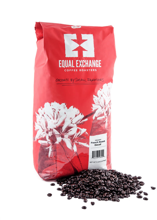 Coffee, Decaf, Whole Bean, French Roast, Organic