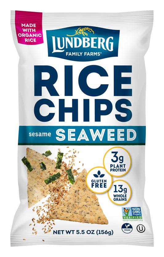 Rice Chips, Sesame Seaweed, Gluten Free