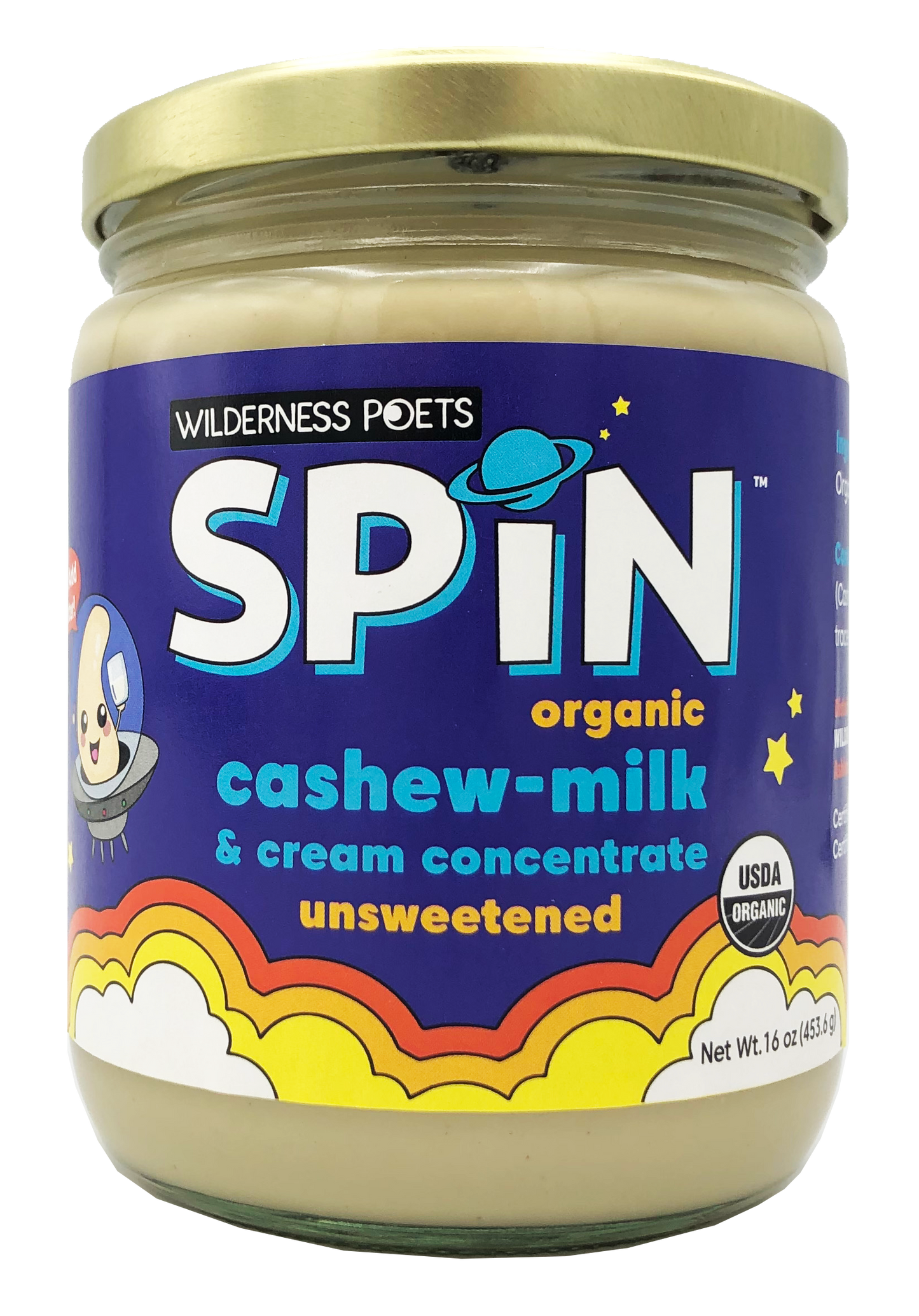 Cashew Milk & Cream Concentrate, Unsweetened, Organic