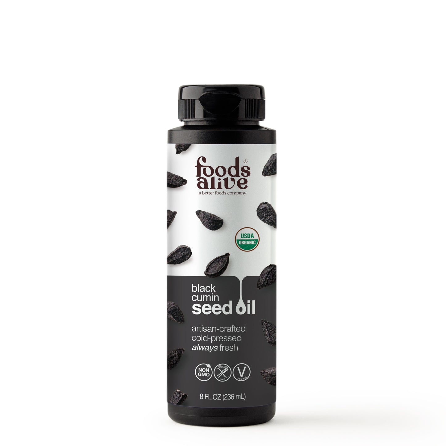 Black Seed Oil, Artisan Cold Pressed, Organic