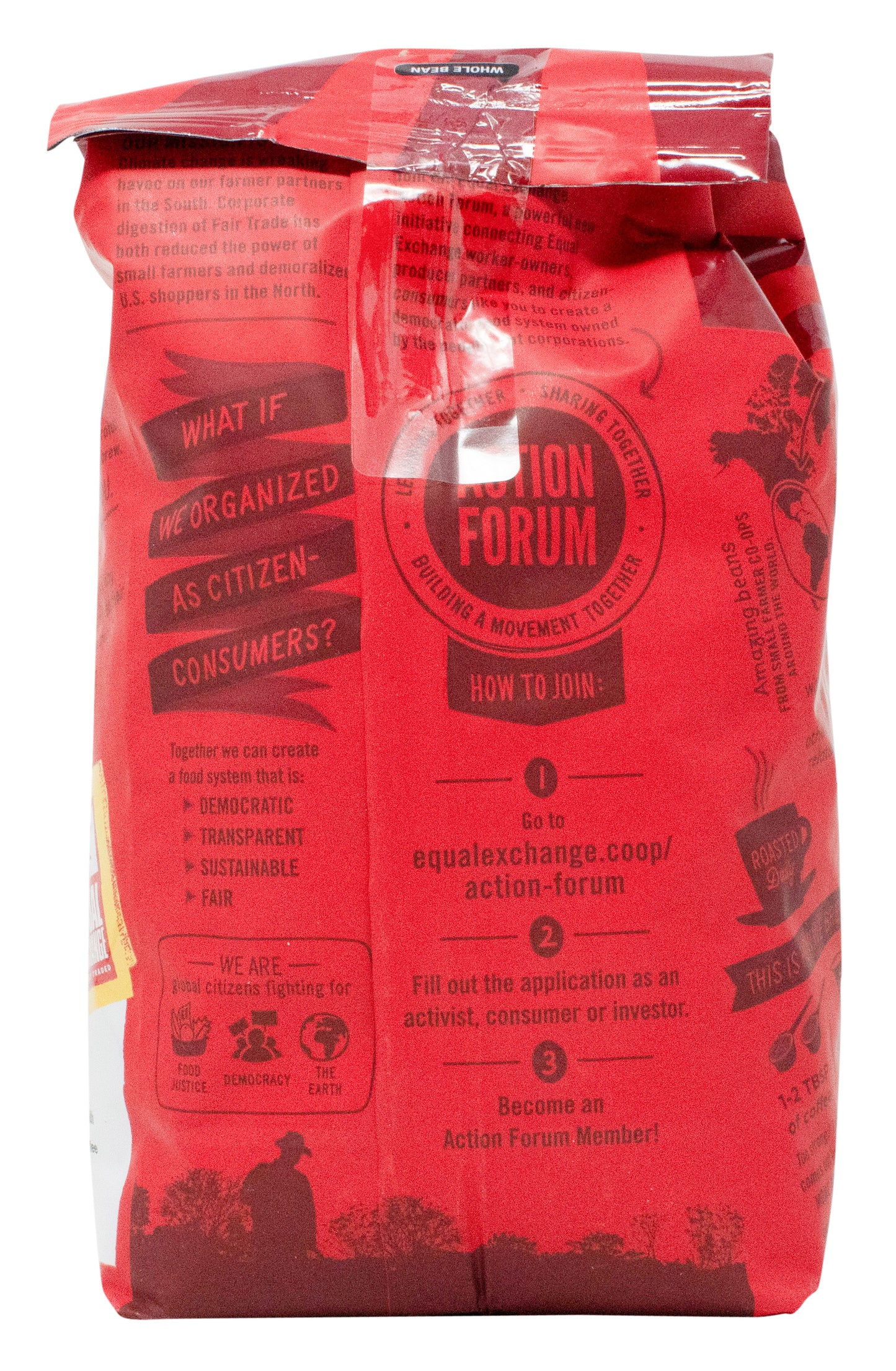 Coffee, Whole Bean, French Roast, Organic