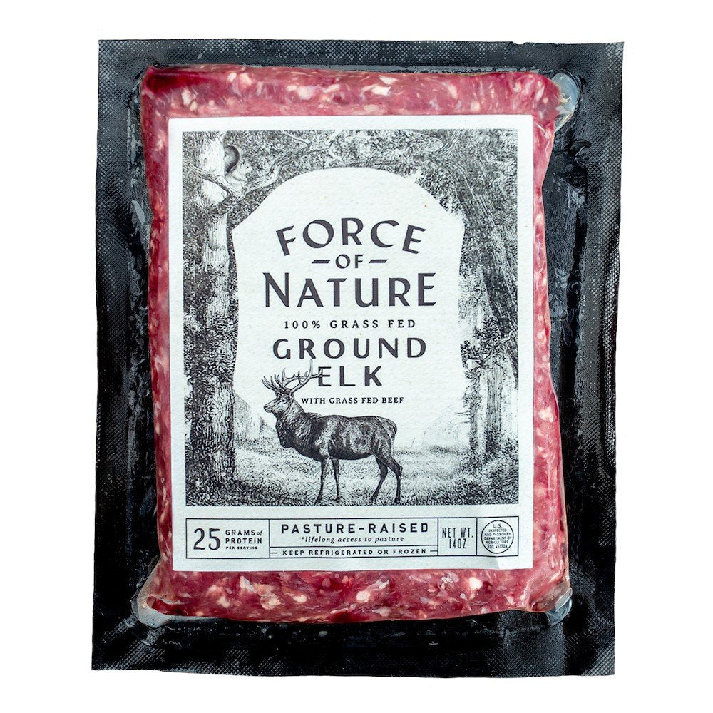 Ground Elk, Grass-Fed, Frozen