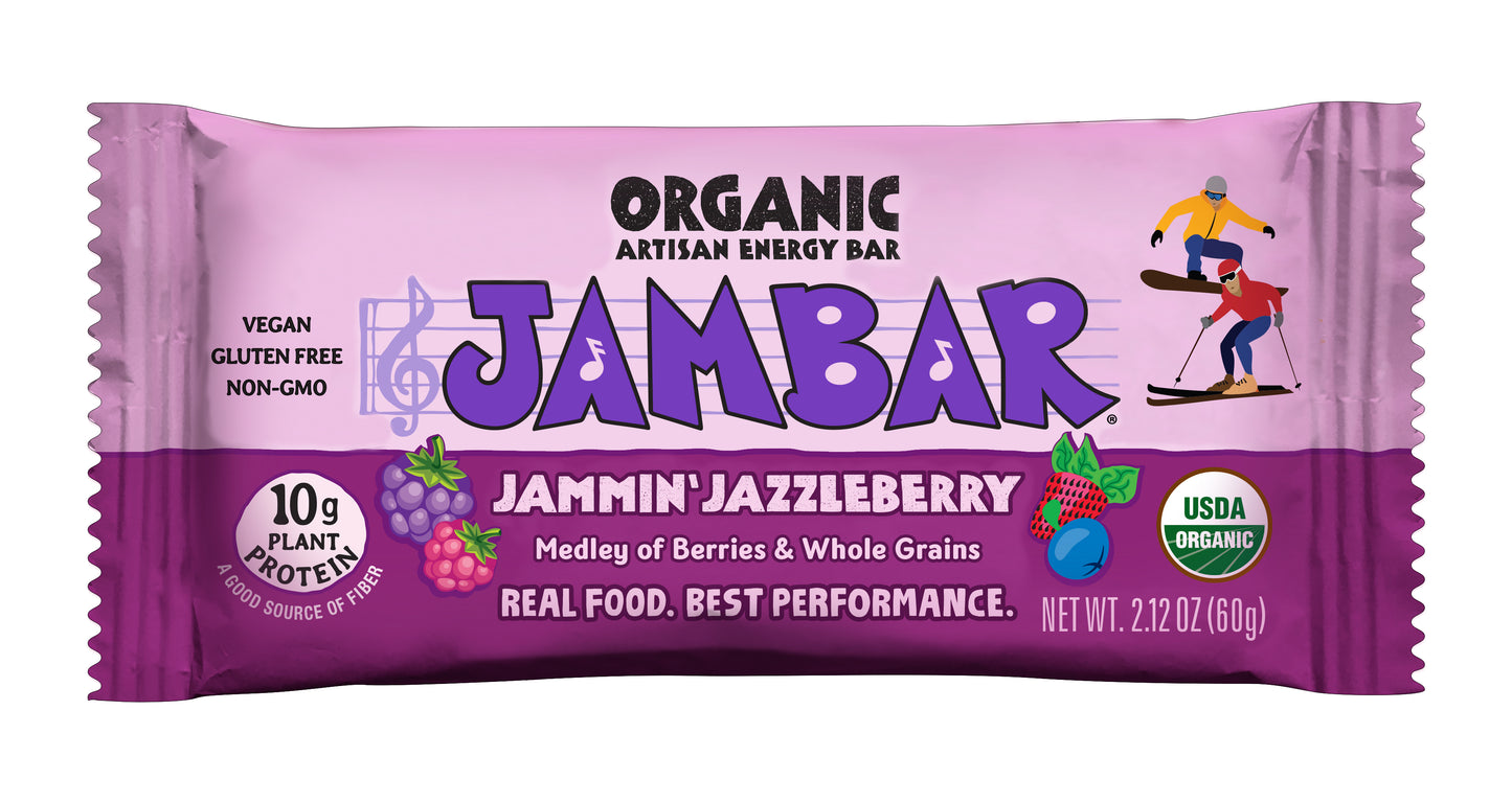 Energy Bar, Jammin' Jazzleberry, Organic