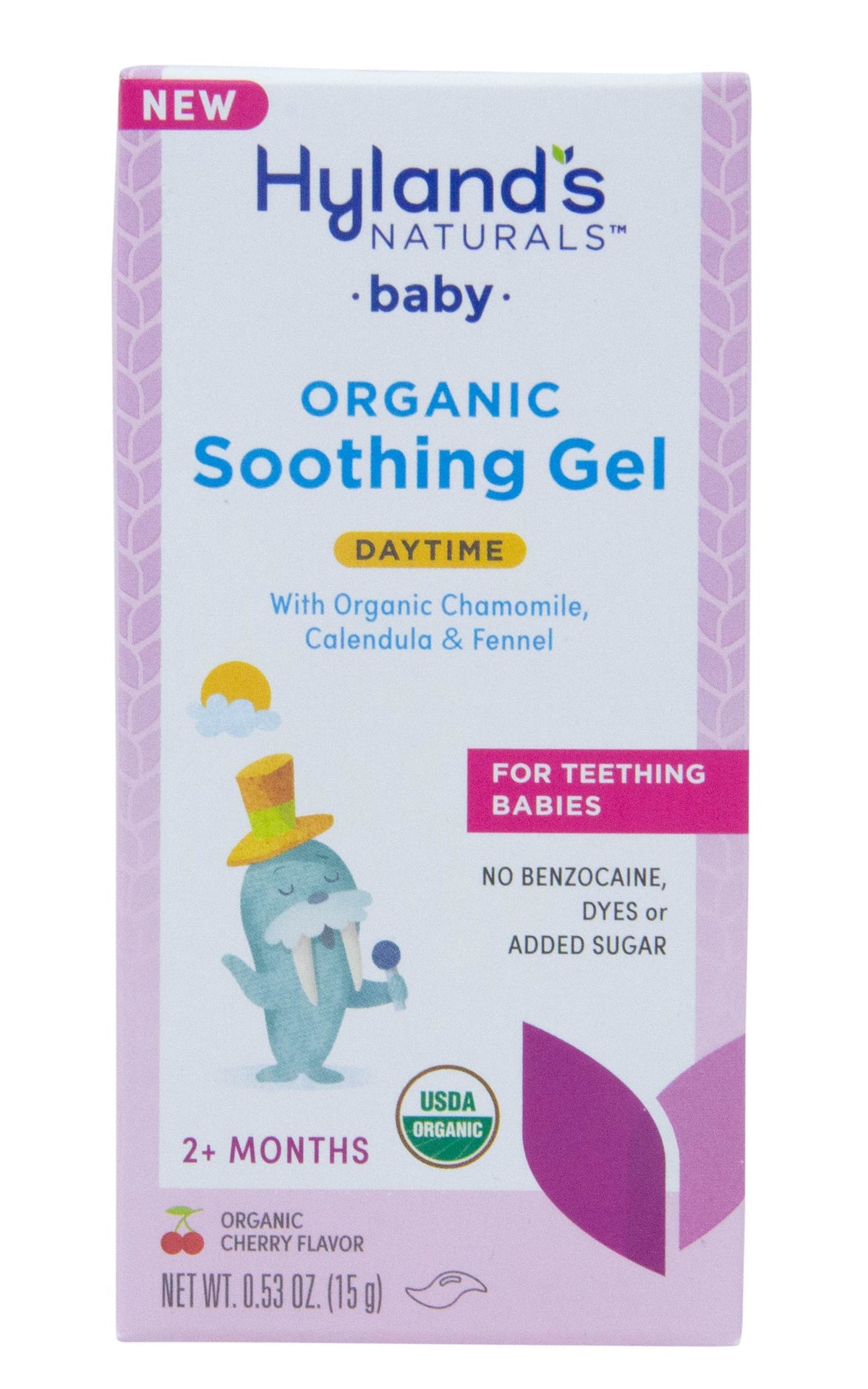 Baby Soothing Gel Day, Organic