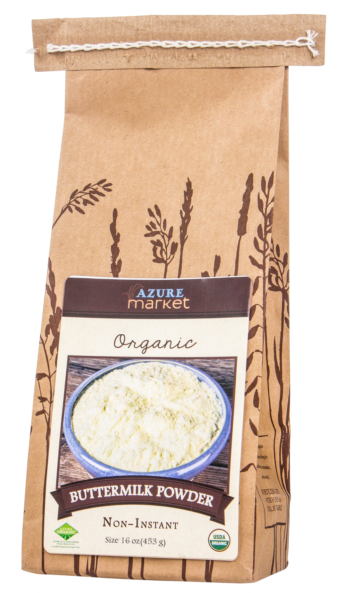 Buttermilk Powder, Non-Instant, Organic