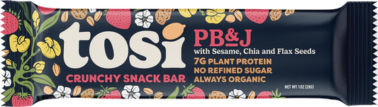 Crunchy Snack Bar, PB&J, Organic