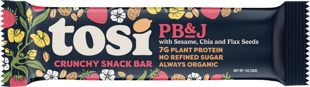Crunchy Snack Bar, PB&J, Organic