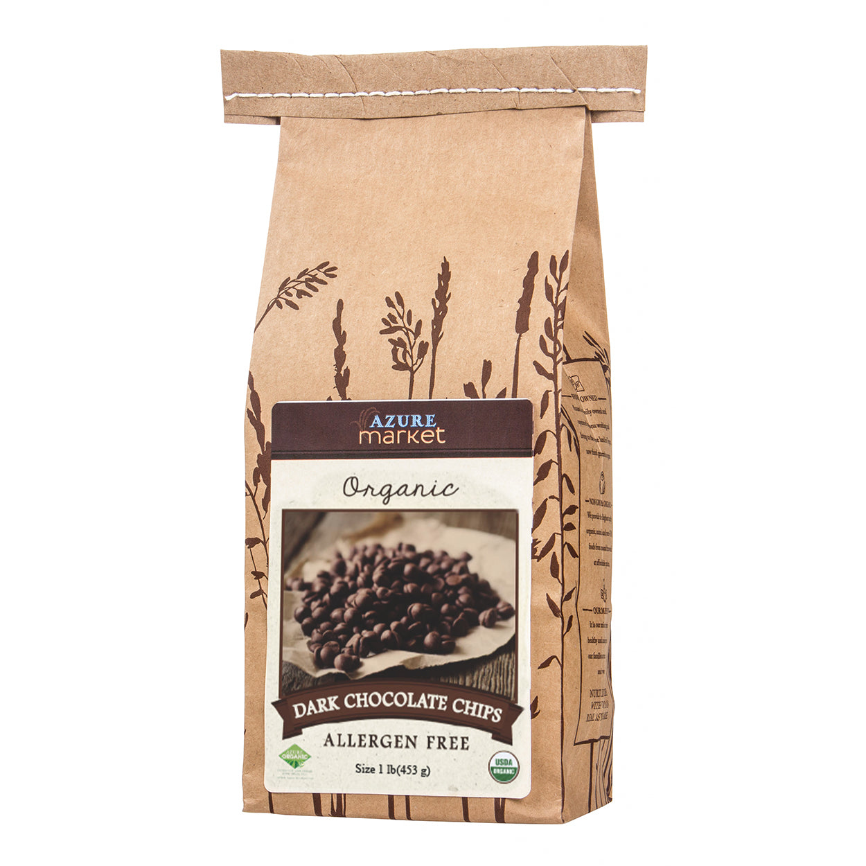Chocolate Chips, Dark, Allergen Free, Organic