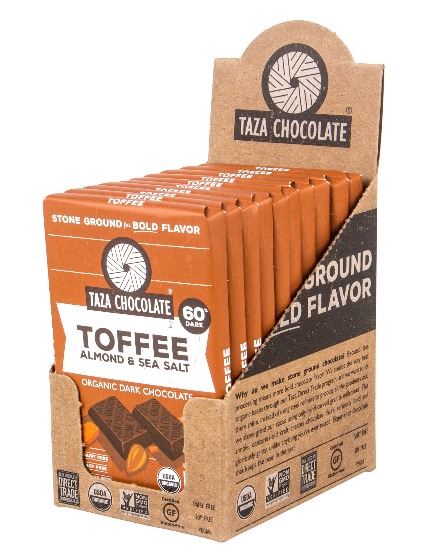 Amaze Bar, Toffee Sea Salt and Almond