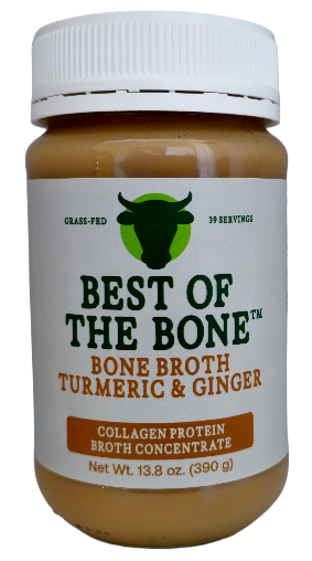 Bone Broth, Beef, Condensed, Turmeric & Ginger