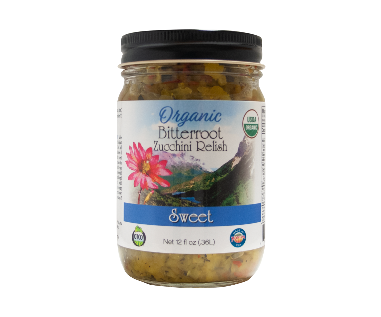 Relish, Sweet Zucchini, Organic