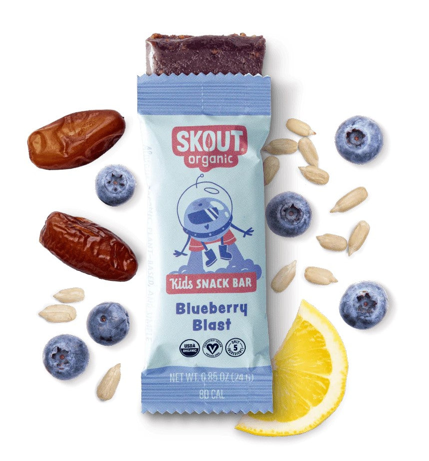 Kids Bar, Blueberry Blast, Organic