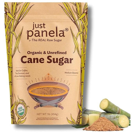 Cane Sugar, Unrefined, Organic