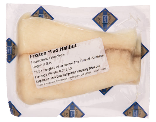 Halibut Fillets, Frozen