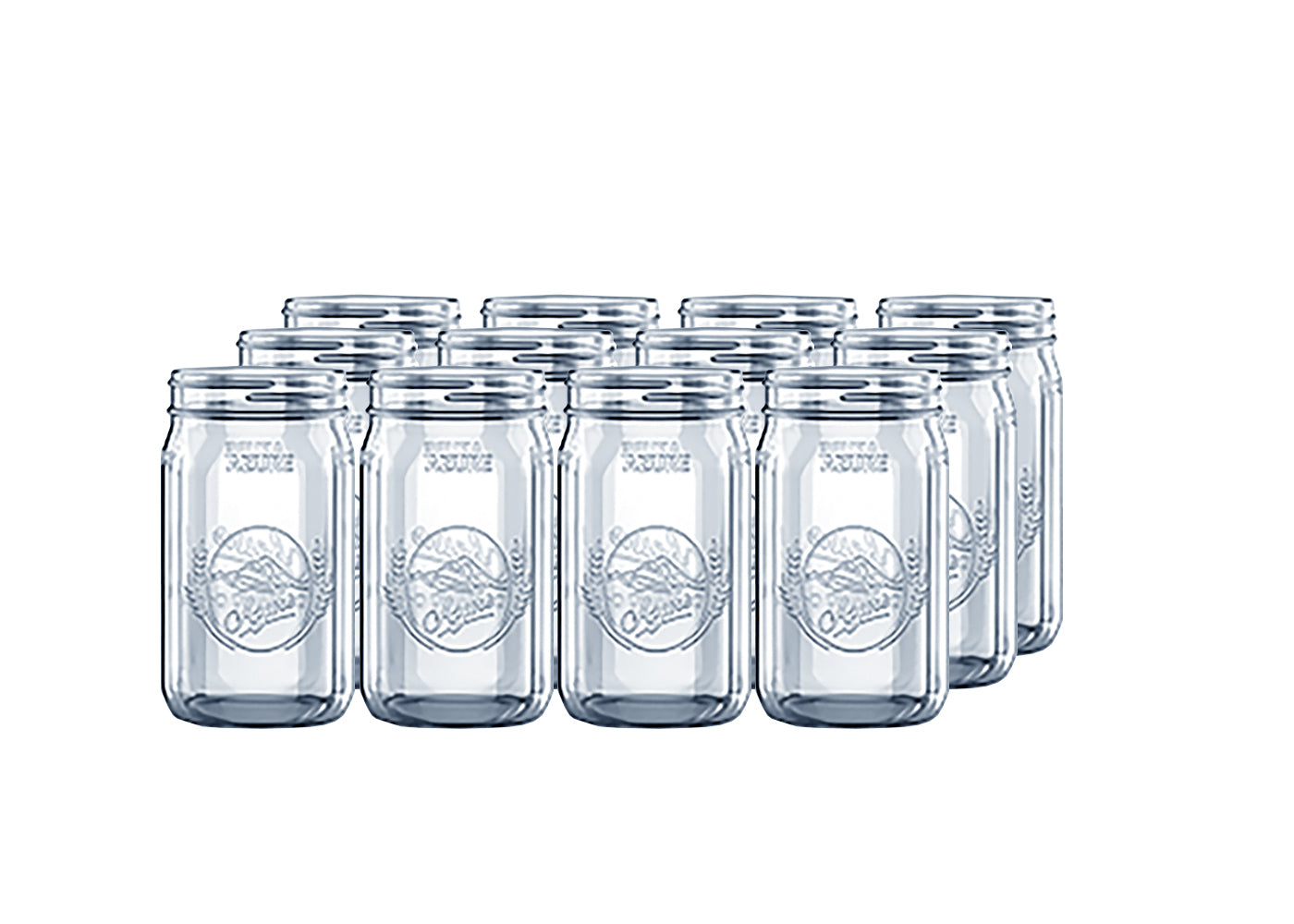Canning Jars, Quart, Wide Mouth (JARS ONLY, no bands & lids)