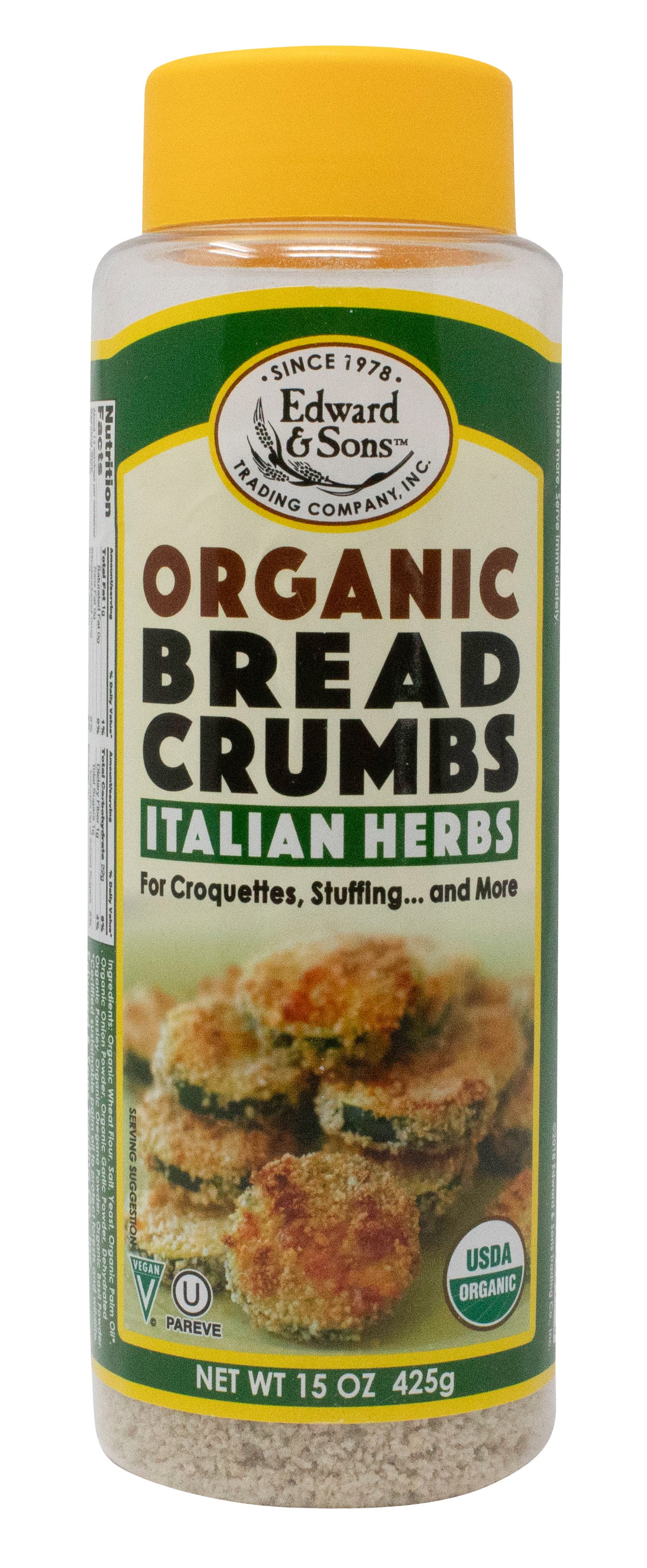 Breadcrumbs, Italian Herbs, Organic
