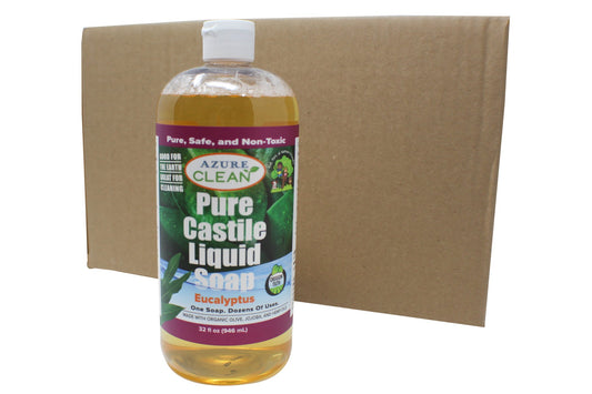 Castile Liquid Soap, Pure, Eucalyptus, Organic