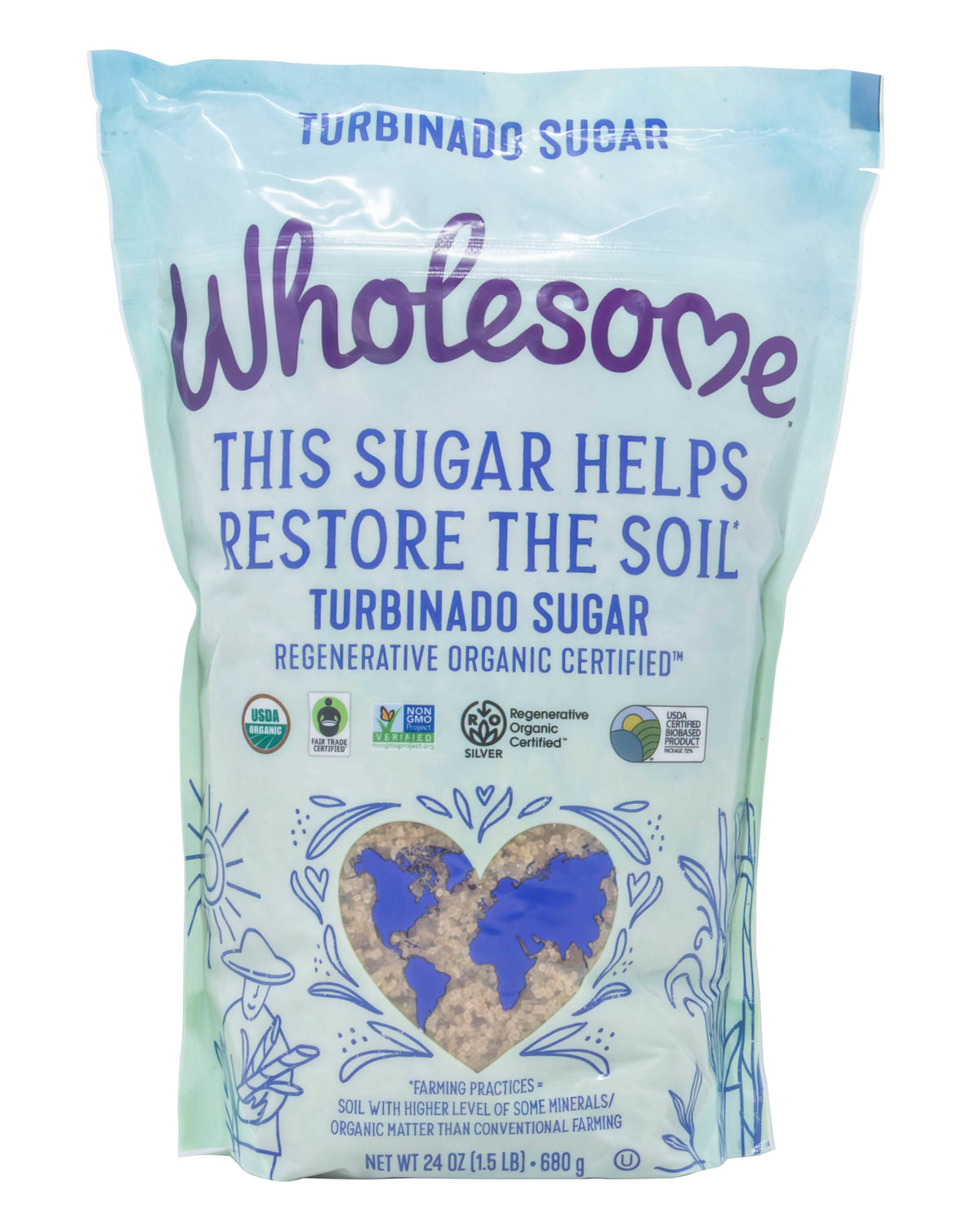 Turbinado Sugar, Regenerative Organic