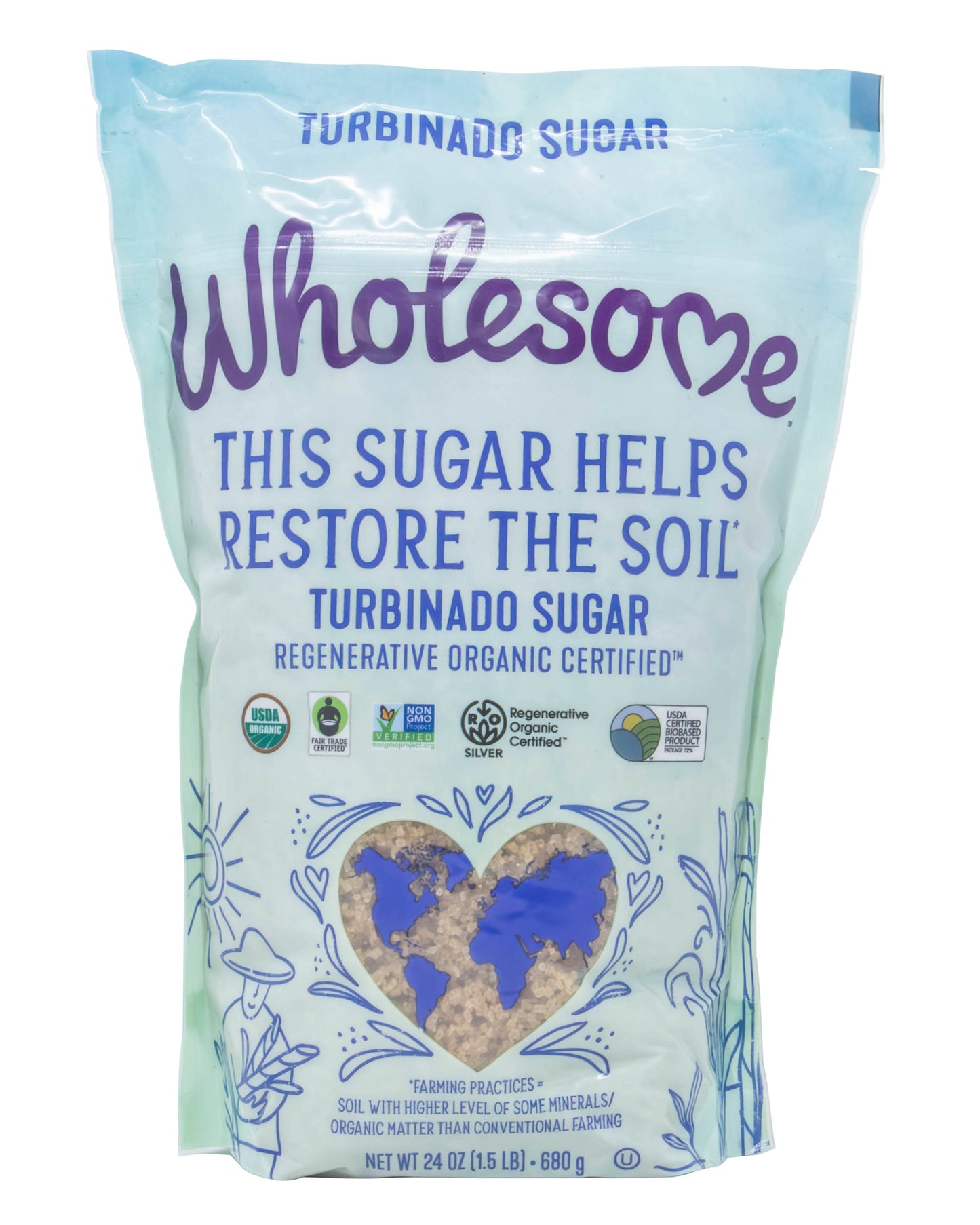 Turbinado Sugar, Regenerative Organic