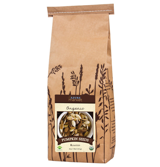 Pumpkin Seeds, Roasted, Organic