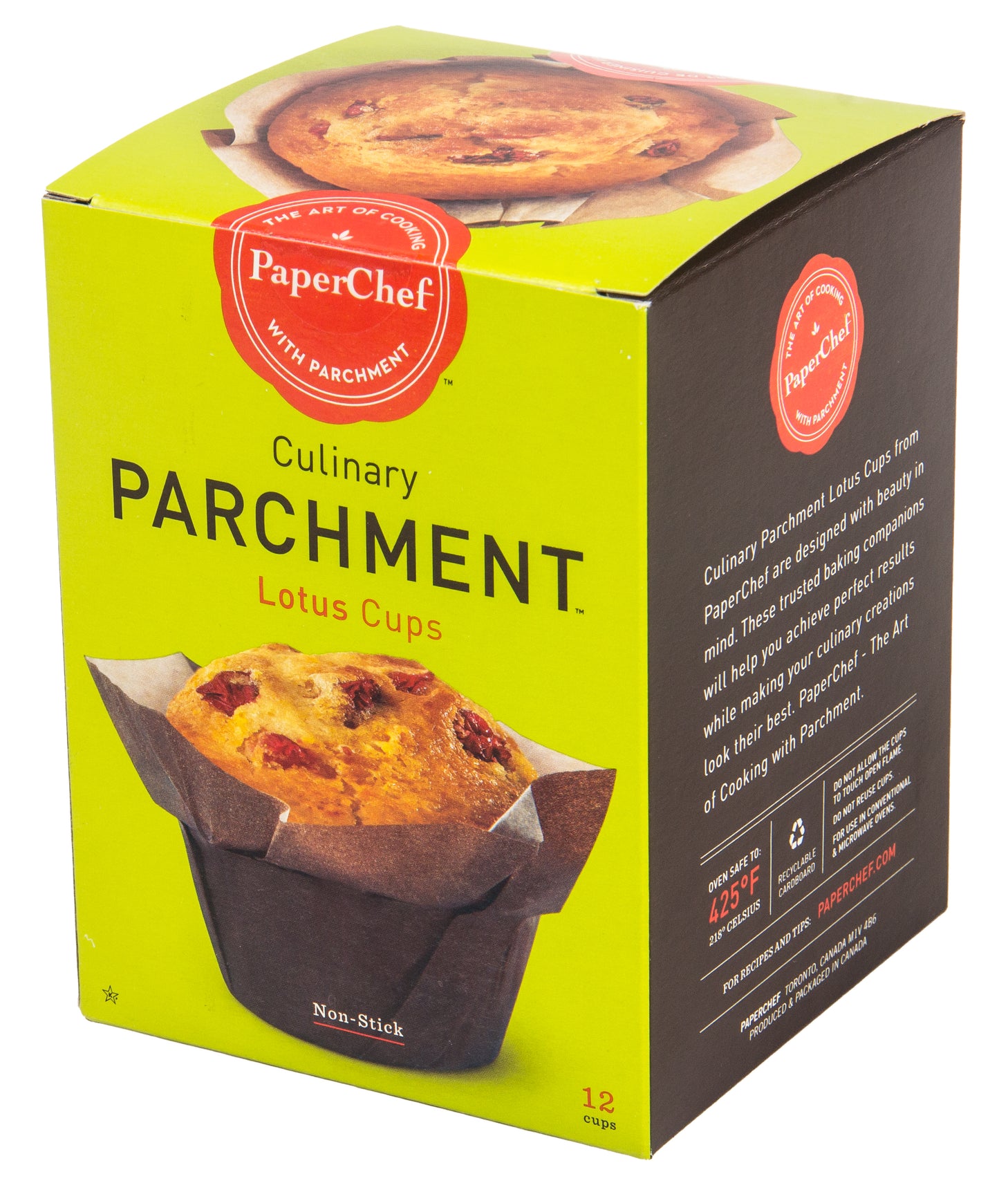 Parchment Baking Lotus Cups