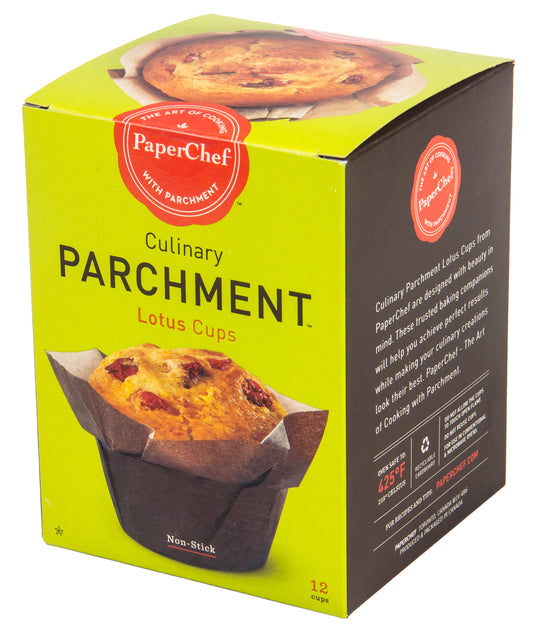 Parchment Baking Lotus Cups