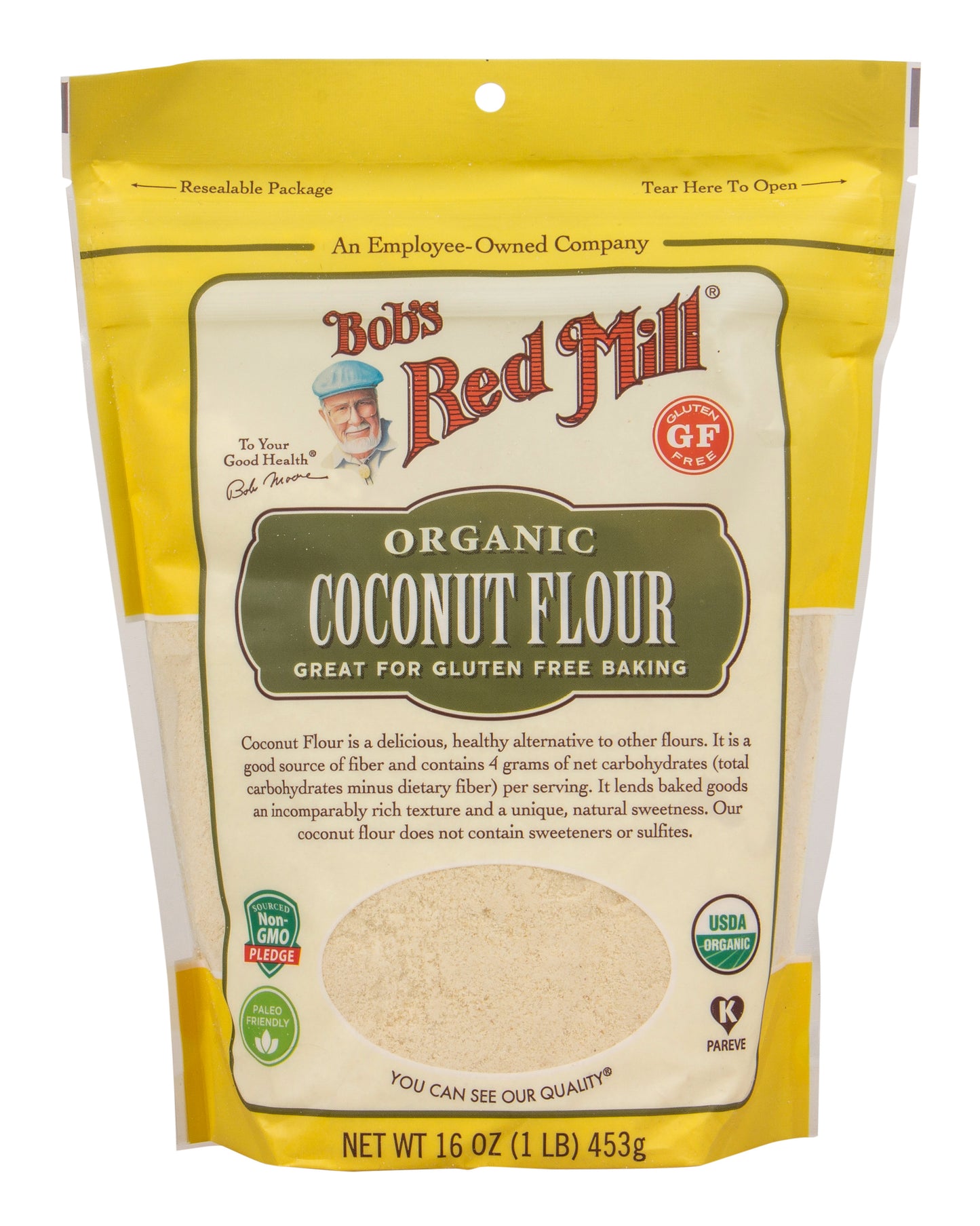 Coconut Flour, High Fiber, Organic