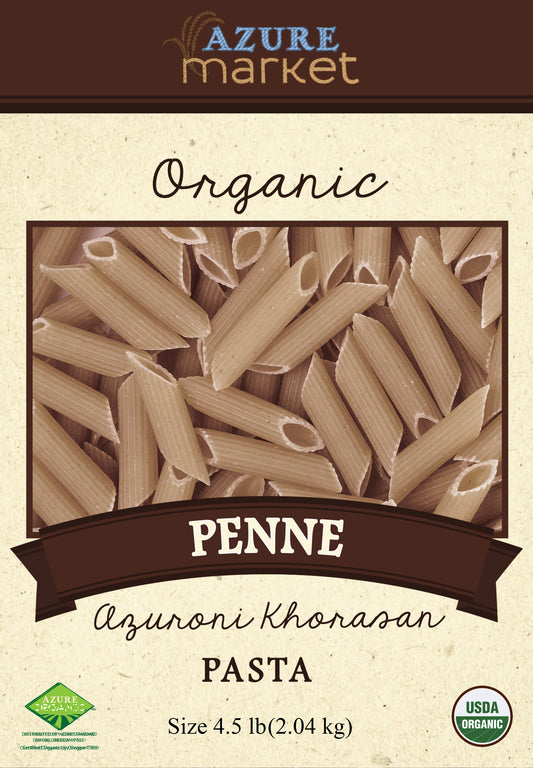Penne Azuroni Khorasan Pasta, Organic