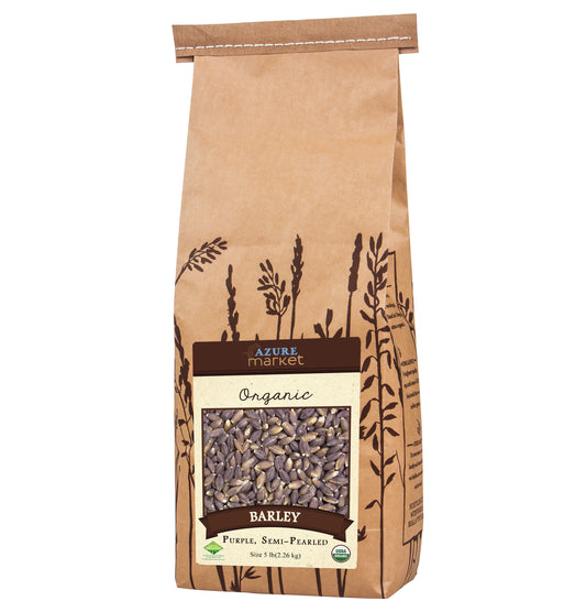 Barley, Purple, Semi-Pearled, Organic