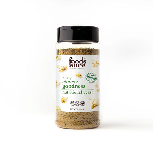 Nutritional Yeast Shaker, Zesty Cheesy Goodness