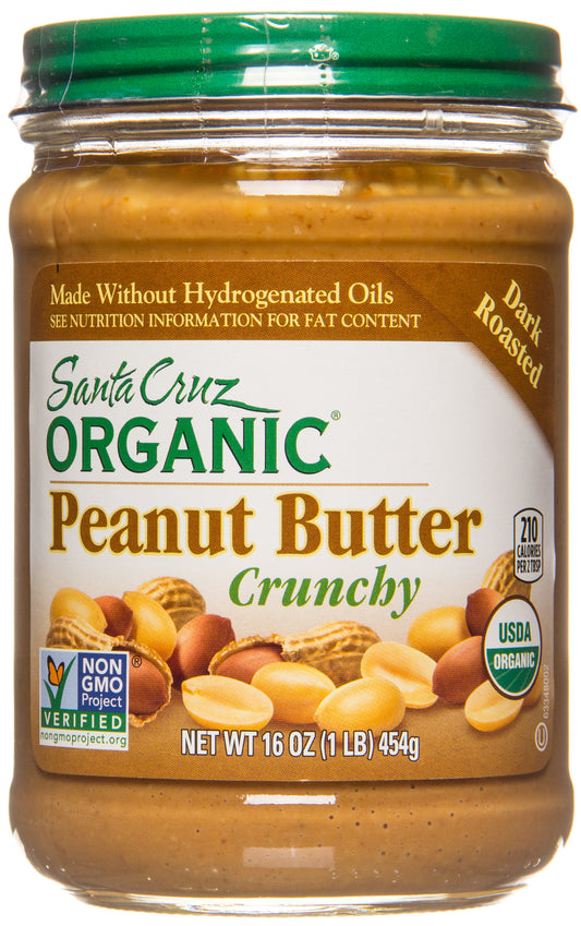 Peanut Butter, Dark Roasted, Crunchy, Organic