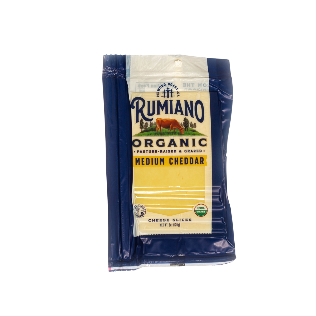 Medium Cheddar Slices, Organic