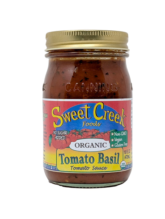 Tomato Sauce, Tomato Basil, Organic