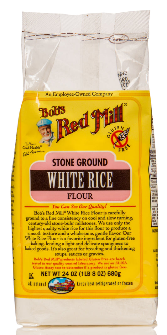 White Rice Flour, Stone Ground