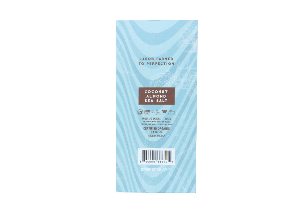 Carob Candy Bar, Coconut Almond, Organic