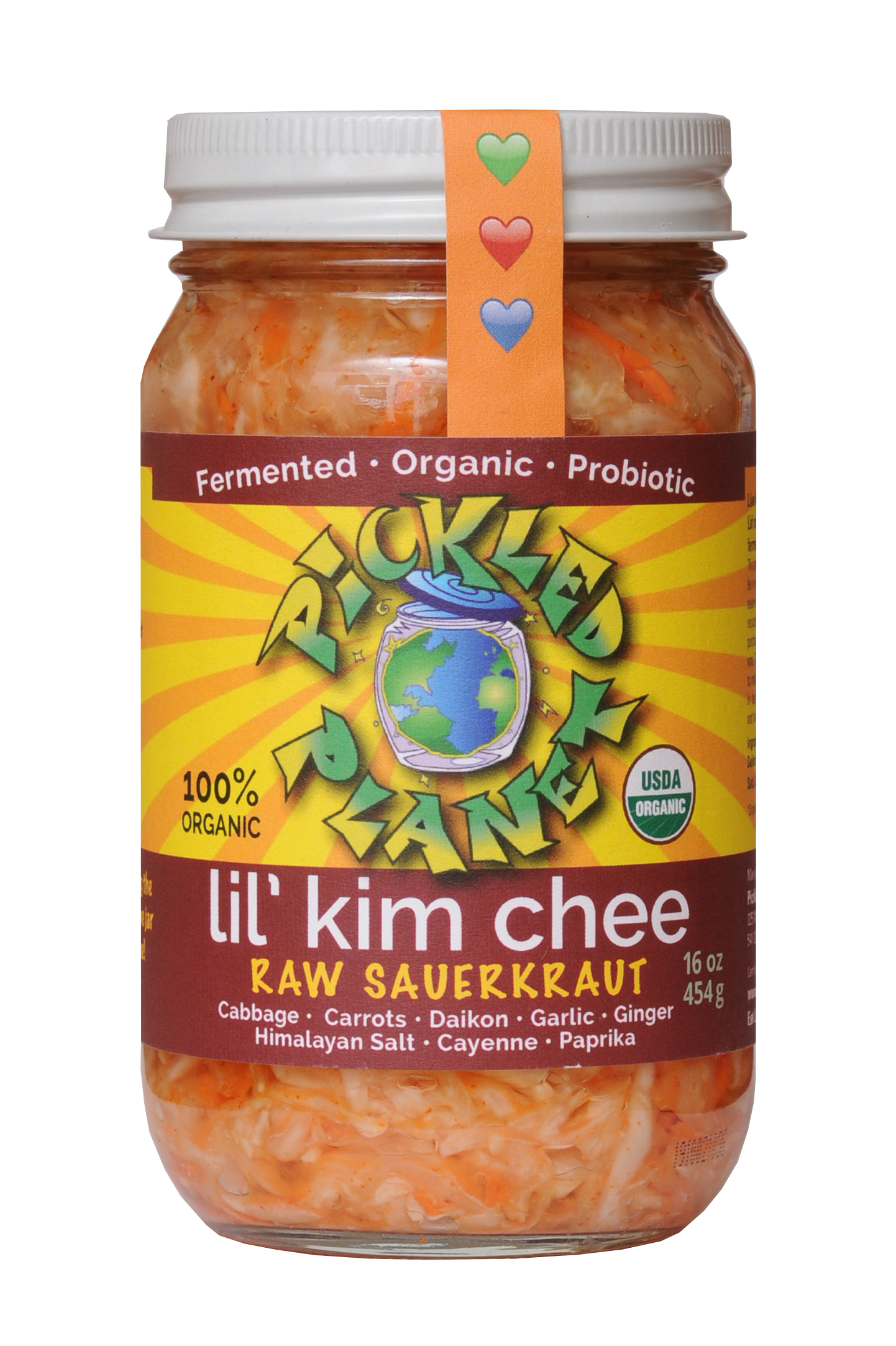 Sauerkraut, Raw, Lil' Kim Chee, Organic
