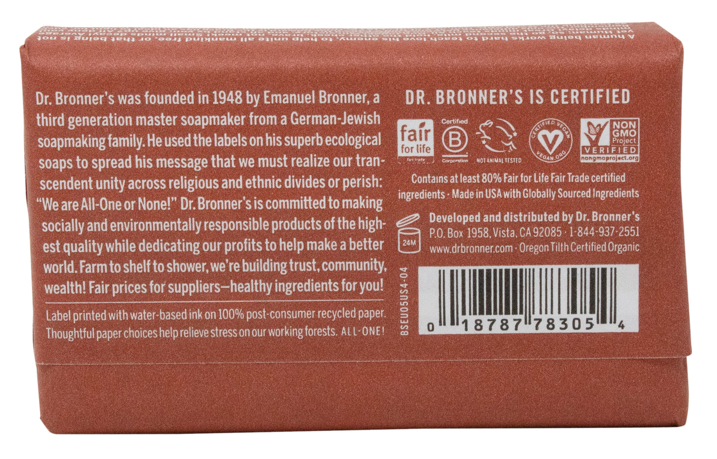 Pure Castile Bar Soap, Eucalyptus