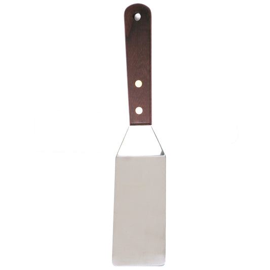 10 inch Stainless Steel Spatula, Wood handle