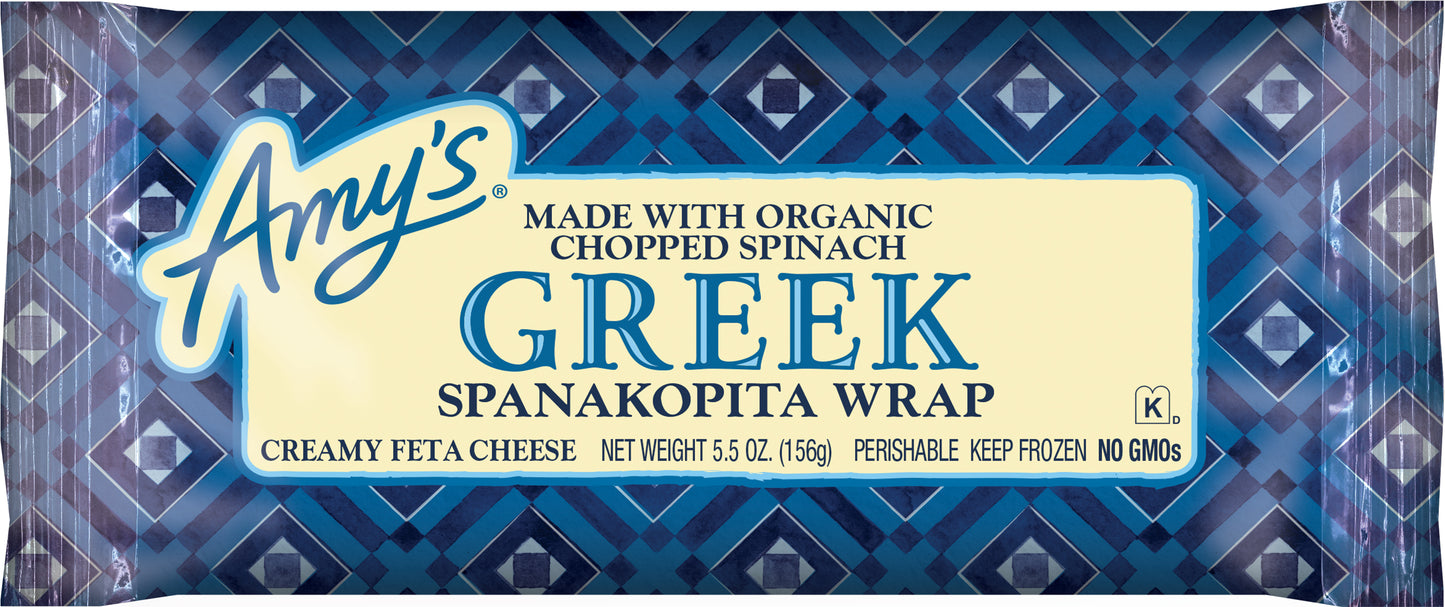 Greek Spanakopita Wrap, Frozen