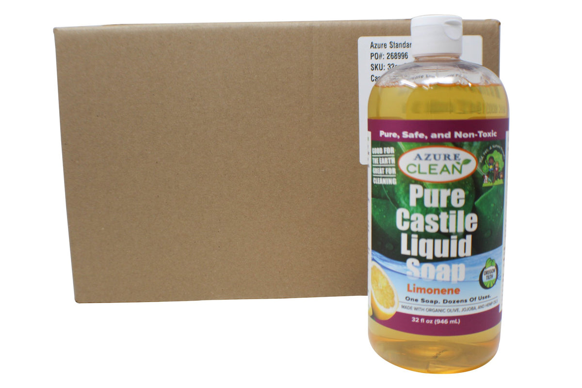 Castile Liquid Soap, Pure, Limonene, Organic