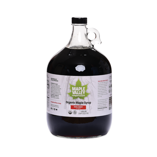 Maple Syrup, Grade A Dark Robust, Organic
