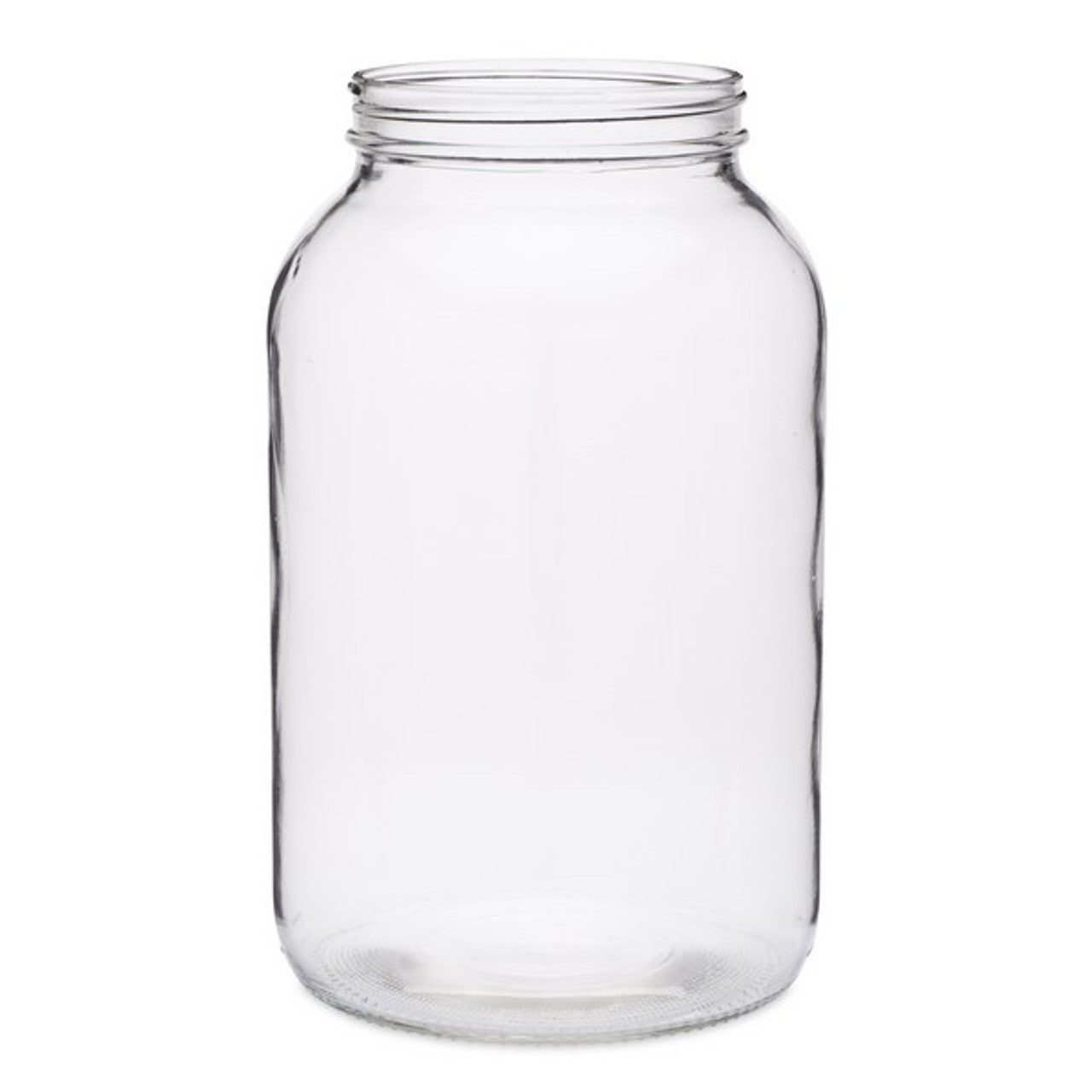 Glass Wide Mouth Gallon Jar, No Lid
