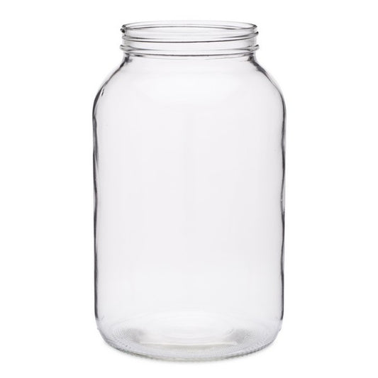 Glass Wide Mouth Gallon Jar, No Lid