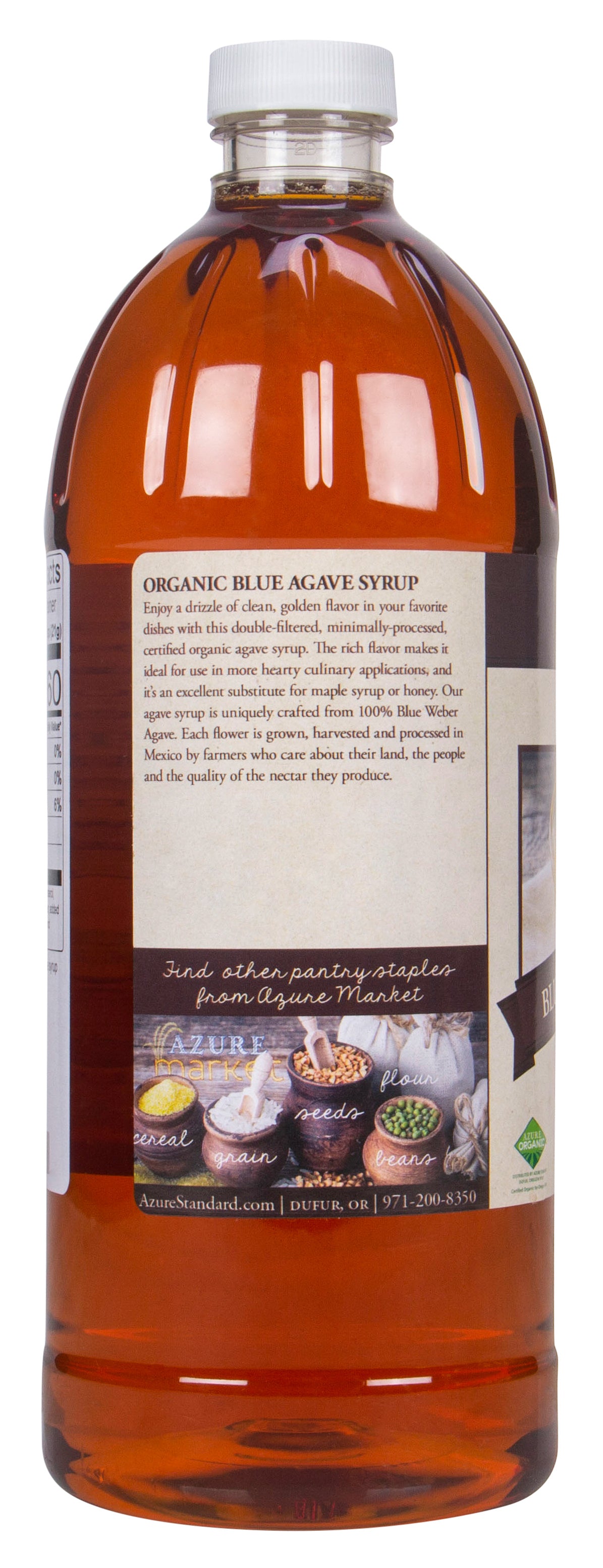 Agave Syrup, Blue, Light, Organic