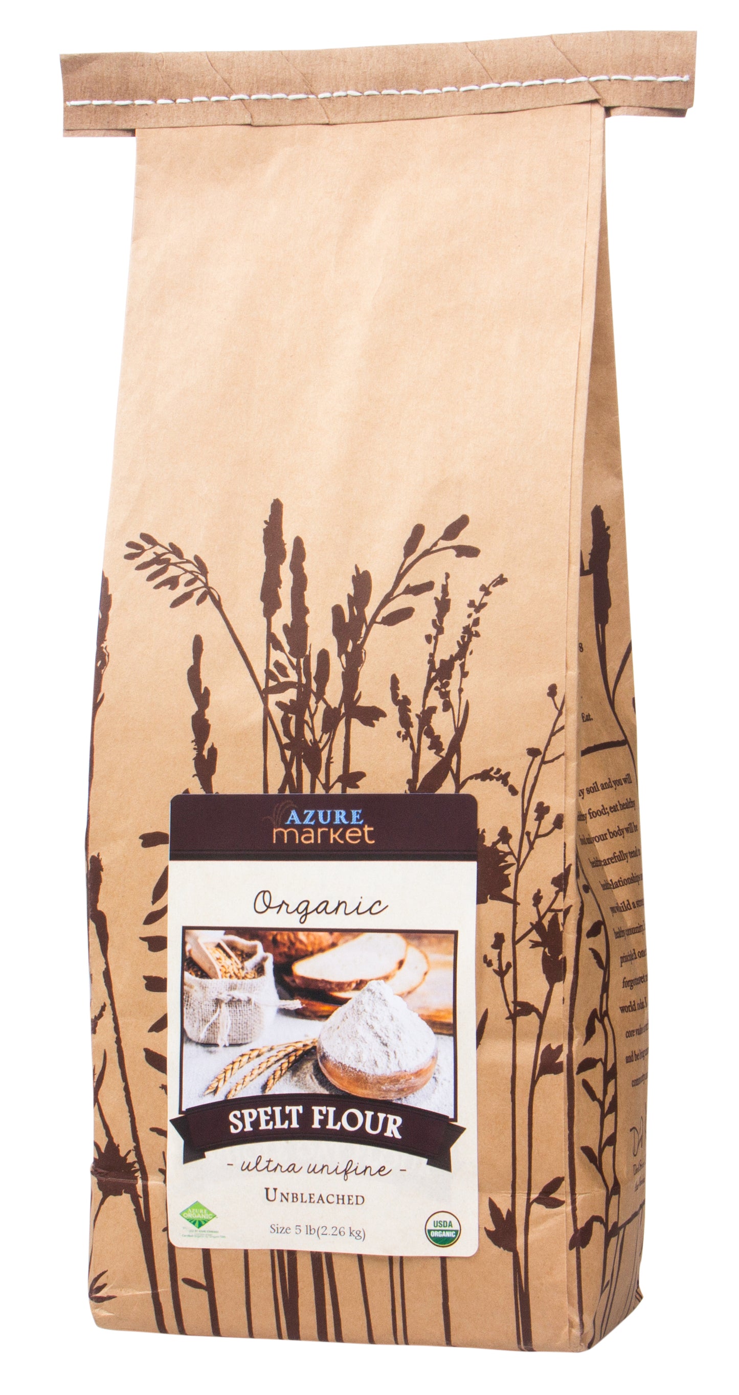 Spelt Flour White, Ultra-Unifine Unbleached, Organic