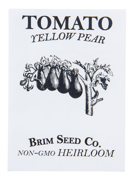 Tomato, Yellow Pear Heirloom Seed