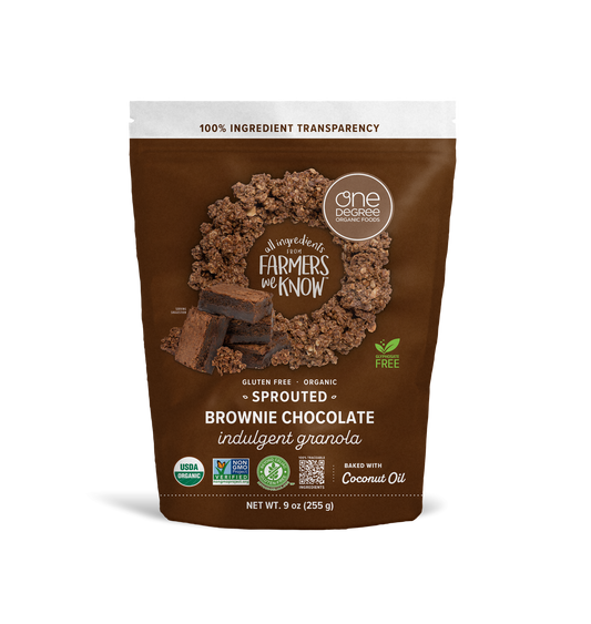 Indulgent Granola, Sprouted Brownie Chocolate, Organic