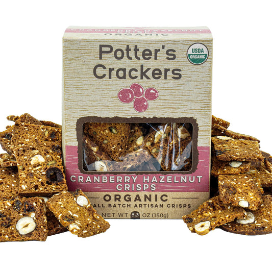 Artisan Crisps, Cranberry Hazelnut, Organic