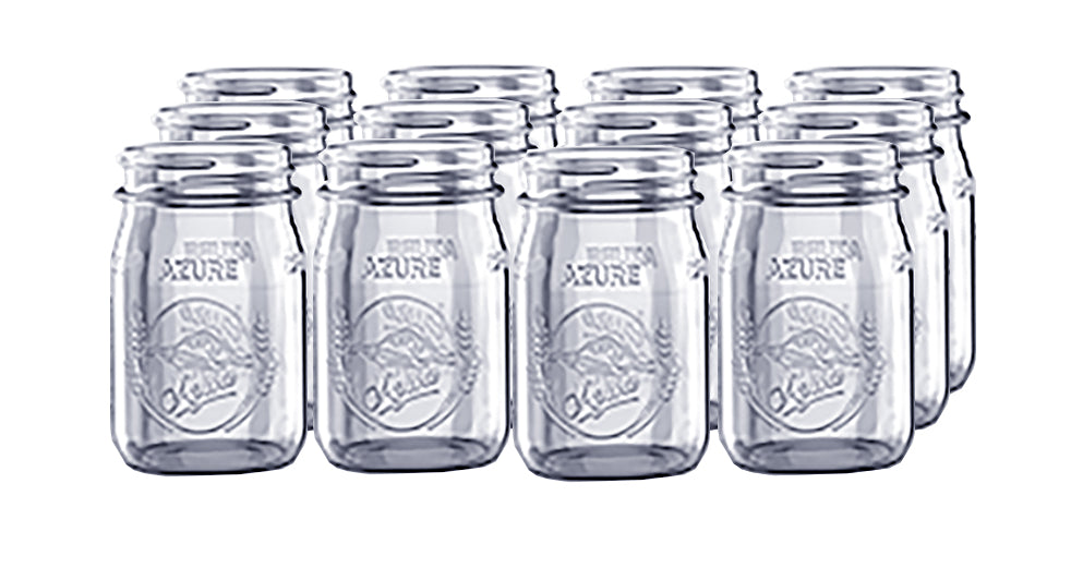 Canning Jars, Pint, Regular (JARS ONLY, no bands & lids)
